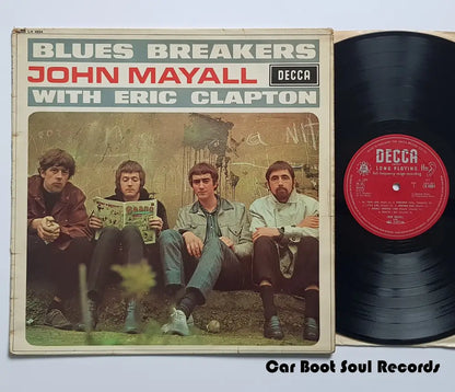 John Mayall With Eric Clapton - Blues Breakers (Lp Album Mono) Uk 1968 Vg Lp