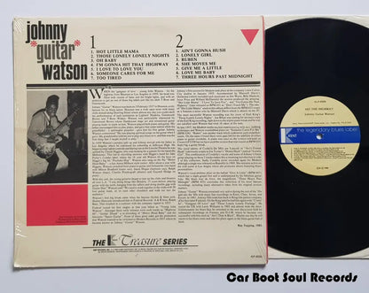 Johnny Guitar Watson - Hit The Highway (Lp Comp) Us 1983 Nm Or M- Lp