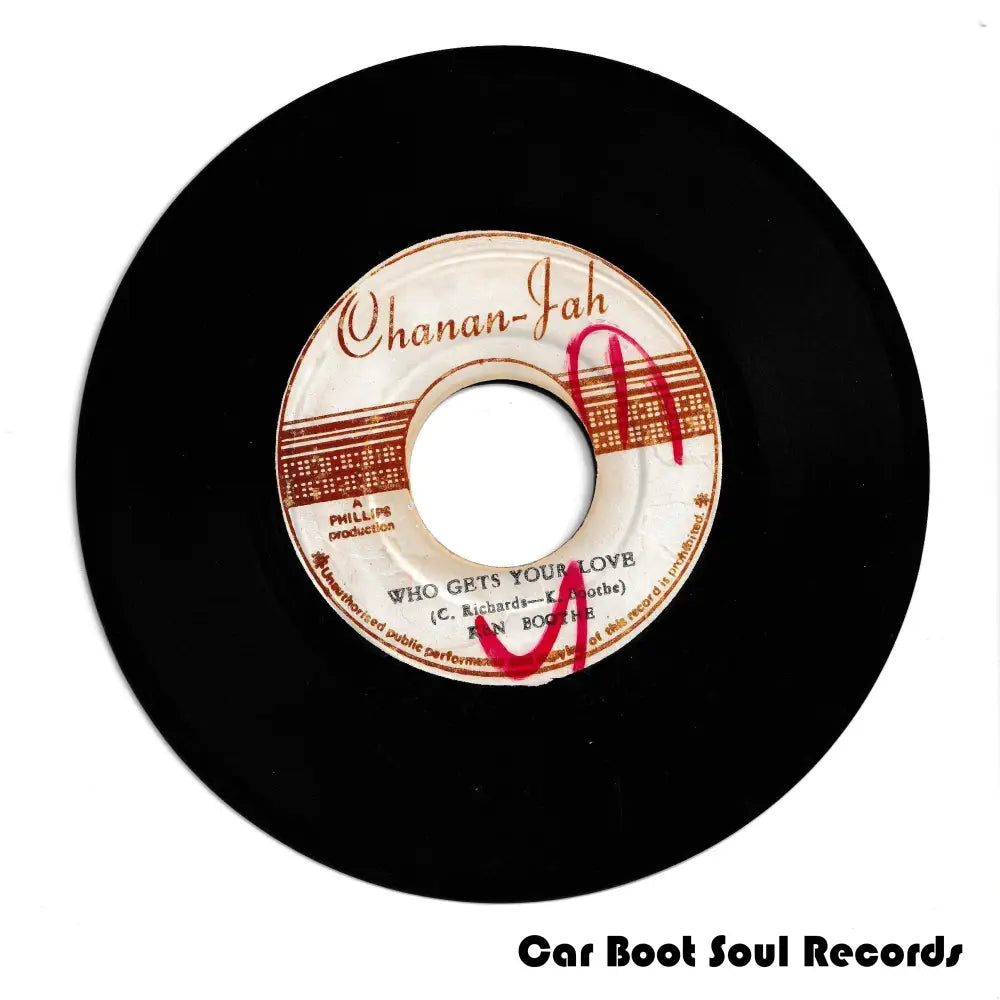 Ken Boothe - Who Gets Your Love (7’) Jamaica Vg + 7’