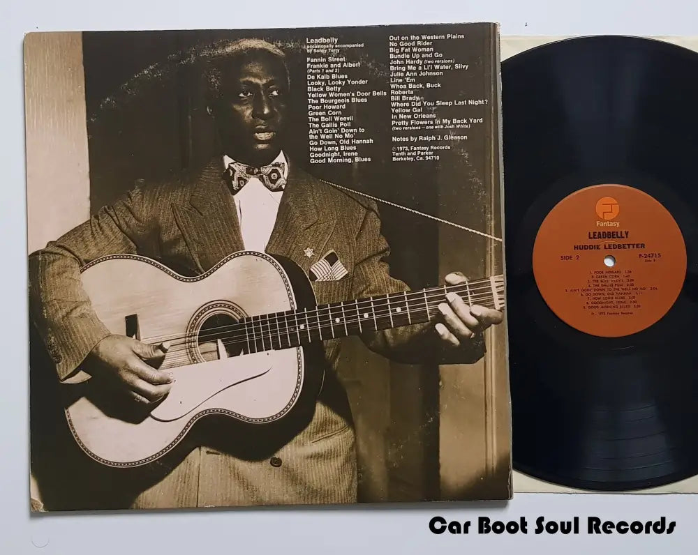 Leadbelly - Huddie Ledbetter (2Xlp Comp) Us 1973 Vg+ 2Xlp