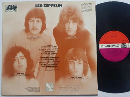 Led Zeppelin - (Lp Album M/Print Tur) Uk 1969 Vg+ Lp