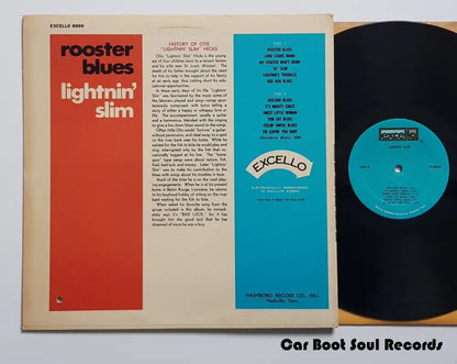 Lightning Slim - Rooster Blues (Lp Album) Us 0 Vg+ Lp