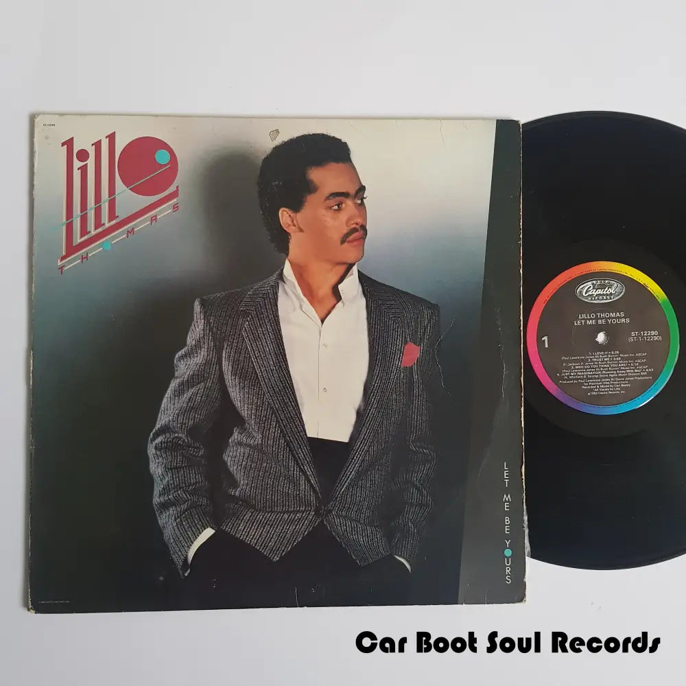 Lillo Thomas - Let Me Be Yours (Lp Album Win) Us 1983 Vg+ Lp