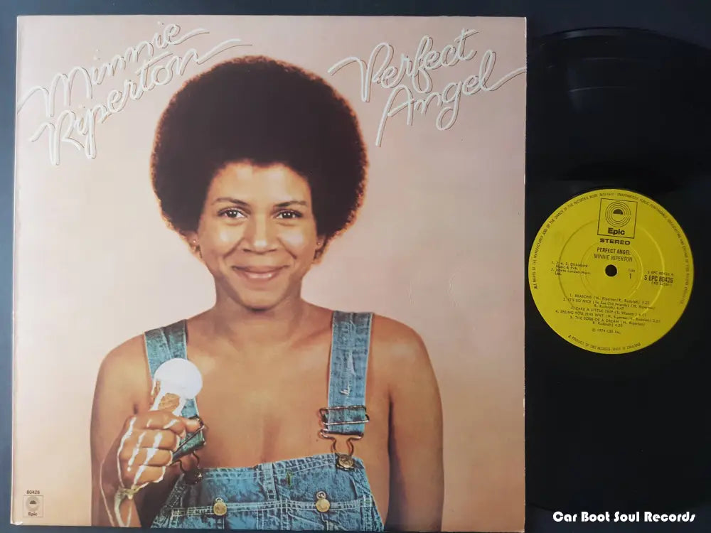 Minnie Riperton - Perfect Angel (Lp Album) Uk 1974 Nm Or M - Lp