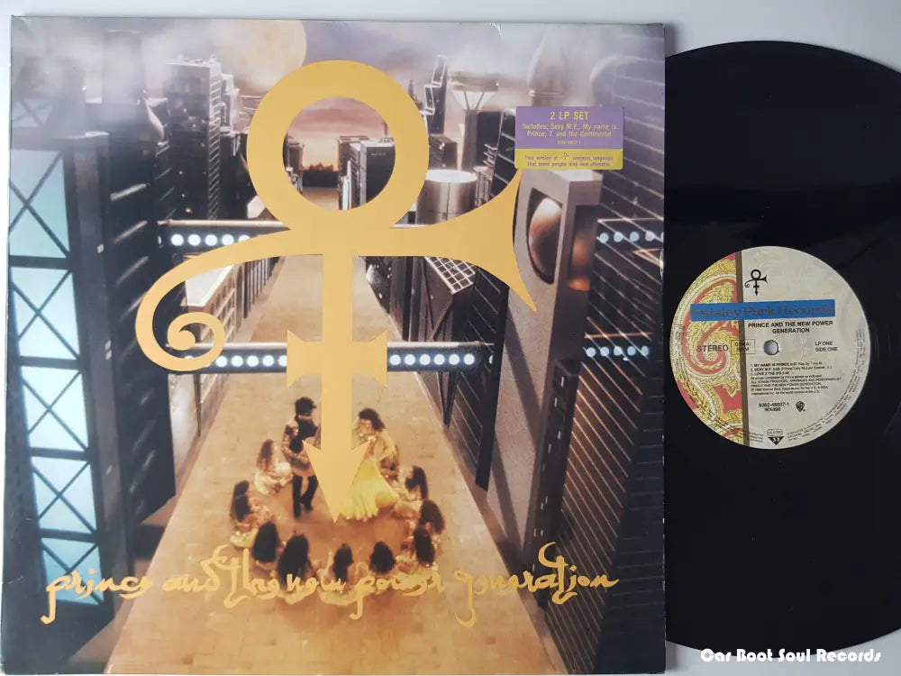 Prince And The New Power Generation - Love Symbol (2Xlp Album) Europe 1992 Nm Or M- 2Xlp