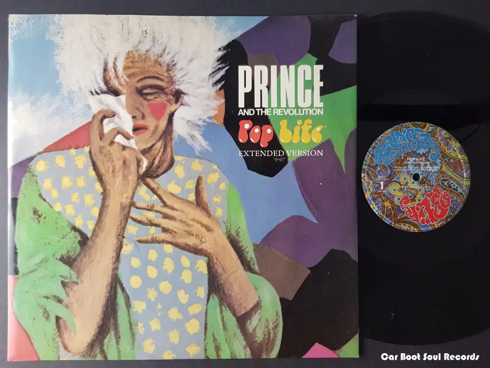 Prince And The Revolution - Pop Life (Extended Version) (12’ Single Prs) Uk 1985 Nm Or M- 12’