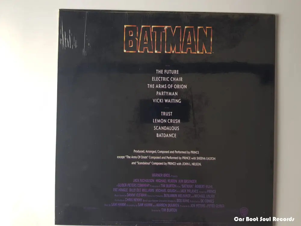 Prince - Batman™ (Motion Picture Soundtrack) (Lp Album) Us 1989 M Lp