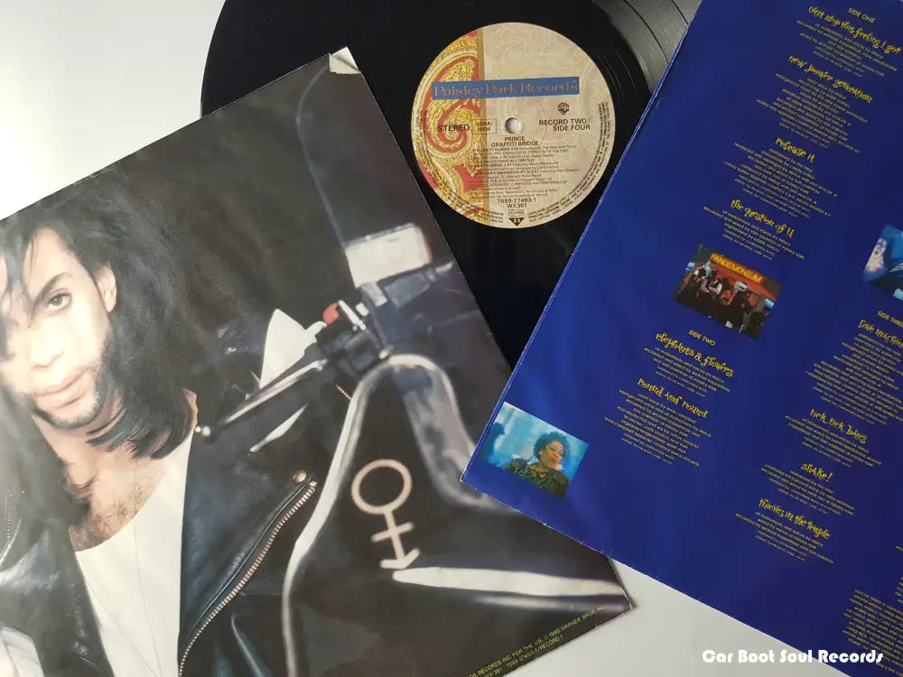 Prince - Graffiti Bridge (2Xlp Album) Europe 1990 Vg + 2Xlp