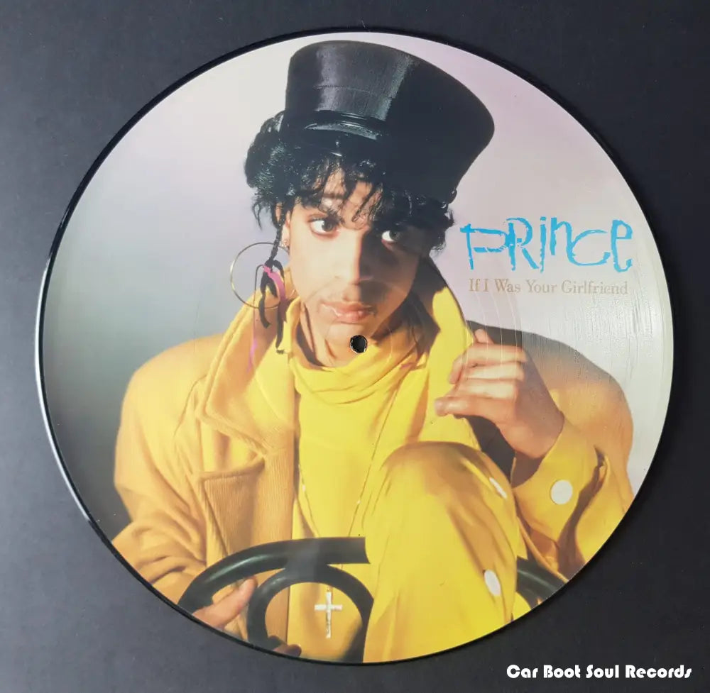 Prince - If I Was Your Girlfriend (12’ Single Ltd Pic) Uk 1987 Nm Or M- 12’