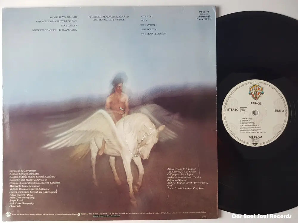 Prince - (Lp Album Re) Europe Nm Or M- Lp