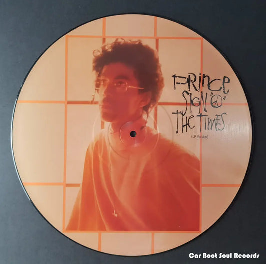 Prince - Sign ’O’ The Times (12’ Ltd Pic) Uk 1987 Vg + 12’