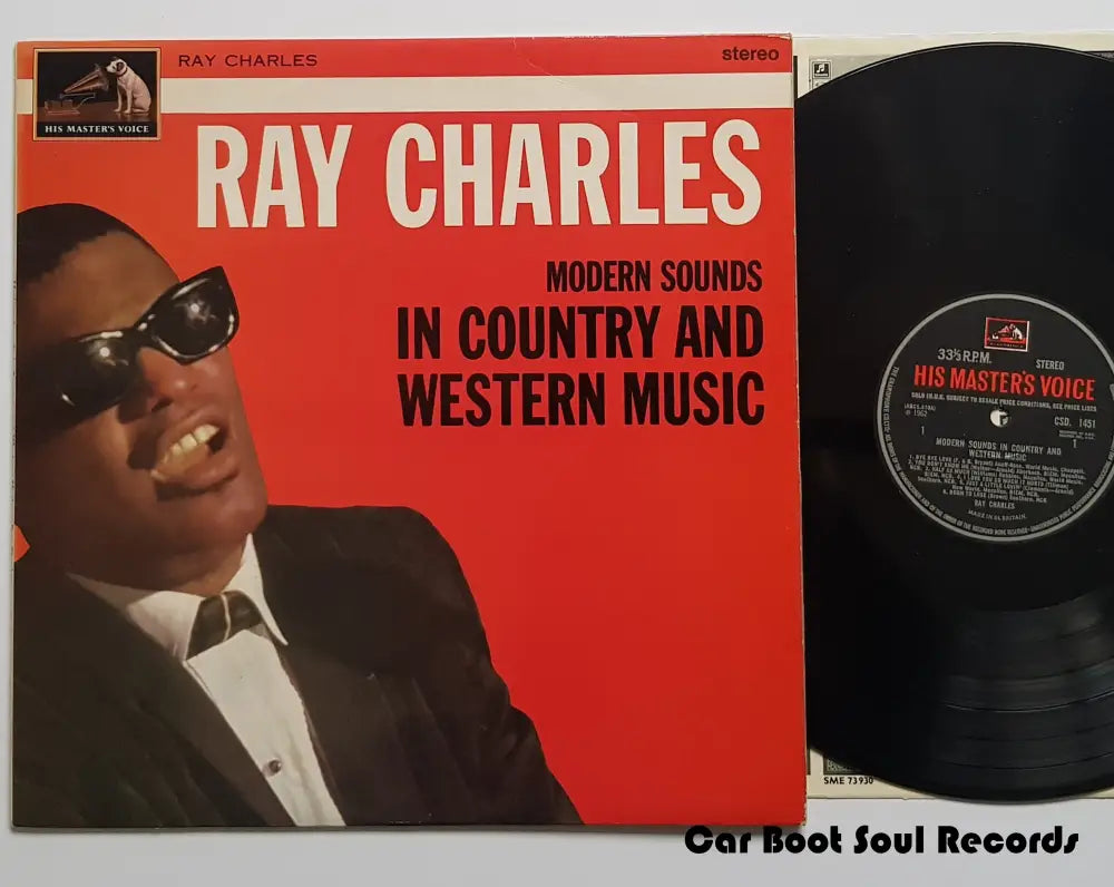 Ray Charles - Modern Sounds In Country And Western Music (Lp Album Re) Uk 0 Vg+ Lp