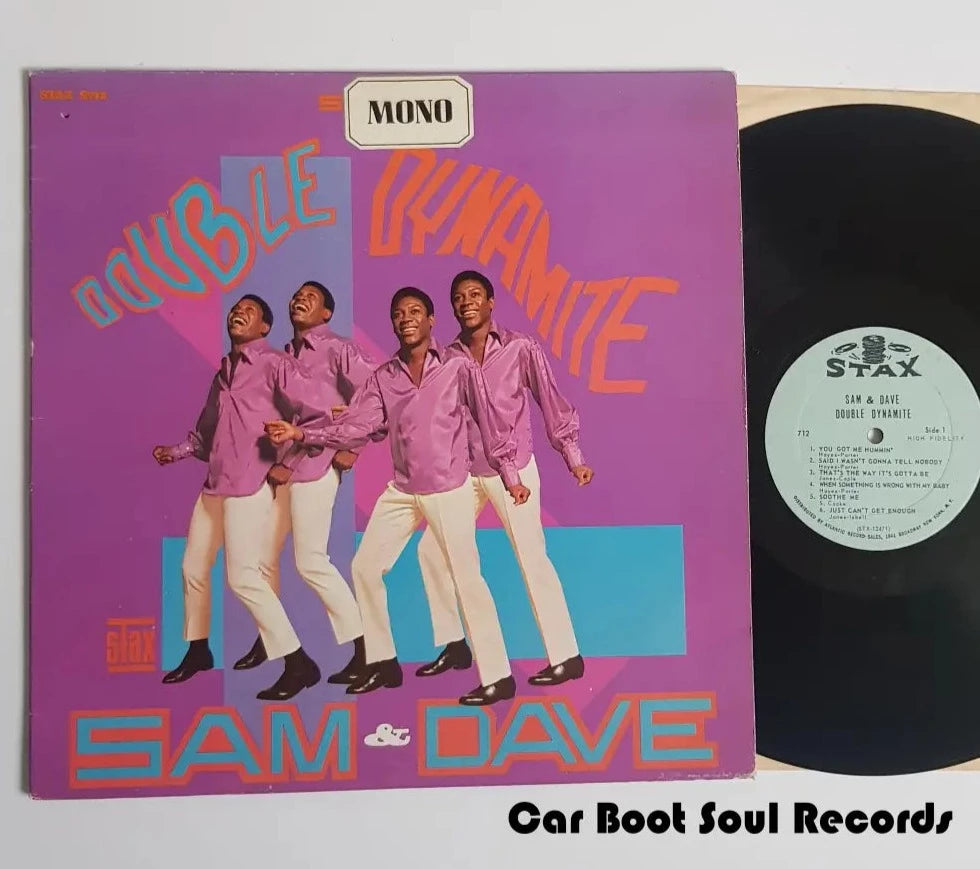 Sam & Dave - Double Dynamite (Lp Album Mono) Us 1966 Vg+ Lp