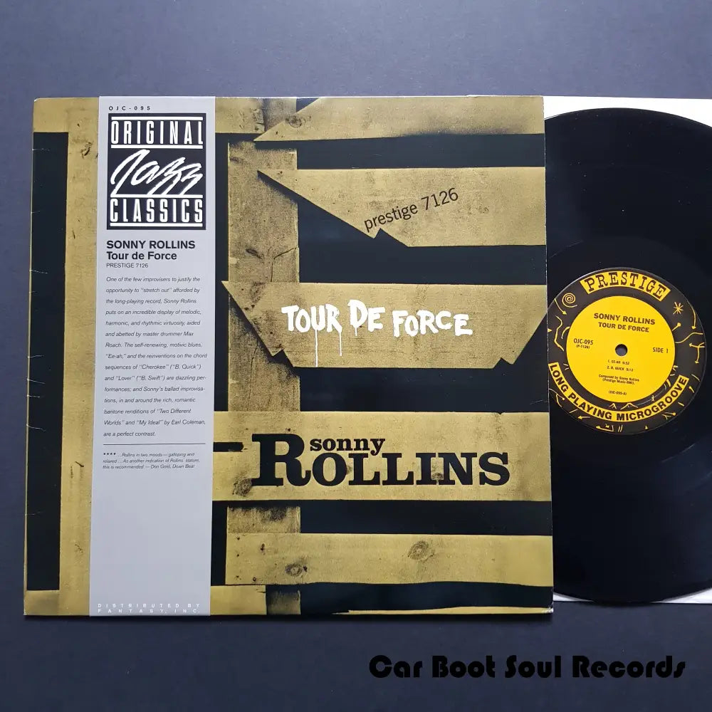 Sonny Rollins - Tour De Force (Lp Album Re) Us 1984 Vg+ Lp