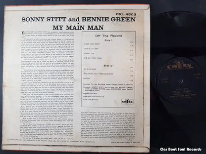 Sonny Stitt Bennie Green - My Main Man (Lp Album Mono) Uk 1965 Vg + Lp