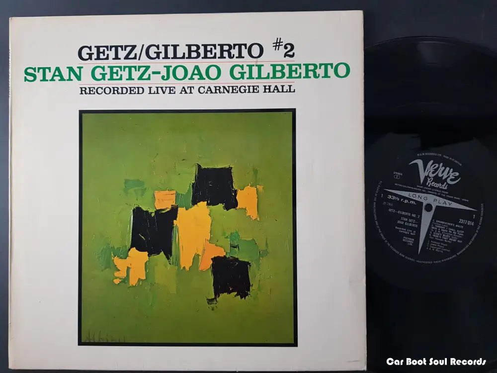 Stan Getz / João Gilberto - #2 (Lp Album Re) Uk Vg + Lp