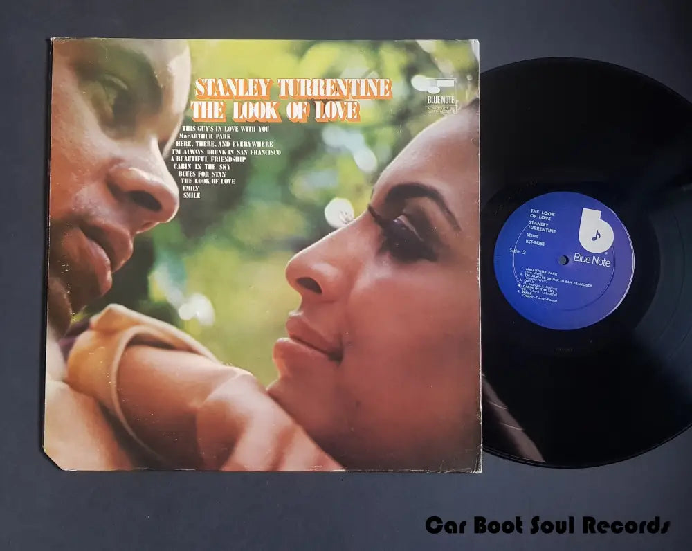 Stanley Turrentine - The Look Of Love (Lp Album Re Gat) Us 1973 Vg Lp