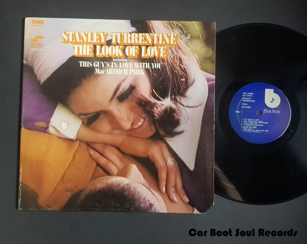 Stanley Turrentine - The Look Of Love (Lp Album Re Gat) Us 1973 Vg Lp