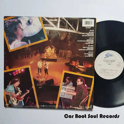 Stevie Ray Vaughan & Double Trouble - Live Alive (2Xlp Album) Europe 1986 Nm Or M- 2Xlp