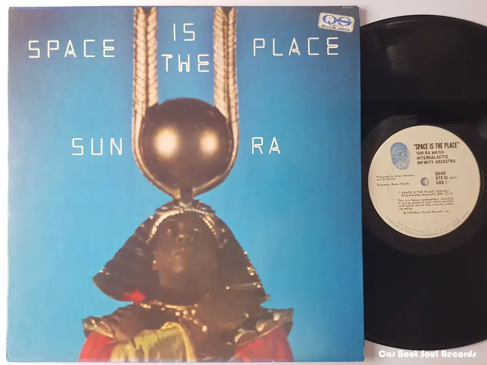 Sun Ra - Space Is The Place (Lp Album Quad San) Us 1973 Nm Or M - Lp