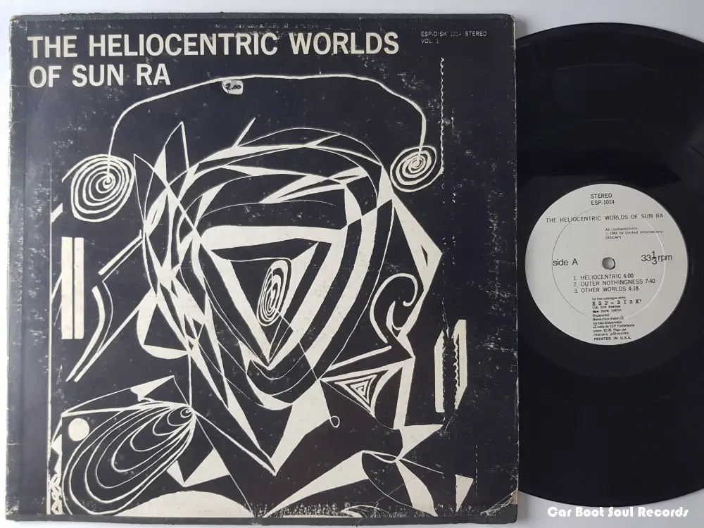 Sun Ra - The Heliocentric Worlds Of Vol. I (Lp Album Rp) Us 1968 Vg + Lp