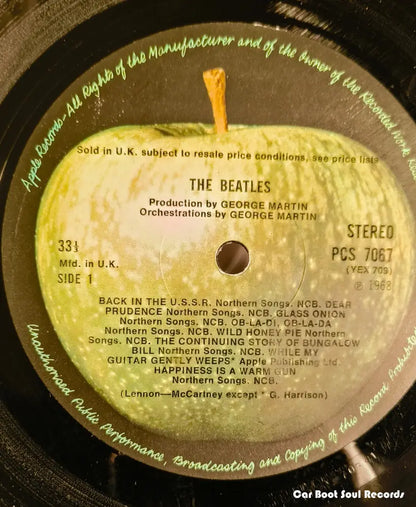 The Beatles - (2Xlp Album Num 1St) Uk 1968 Nm Or M- 2Xlp