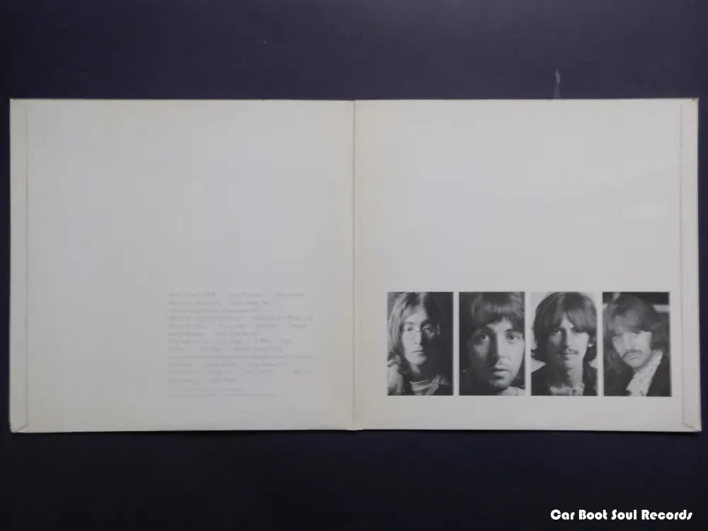 The Beatles - (2Xlp Album Num 1St) Uk 1968 Nm Or M- 2Xlp