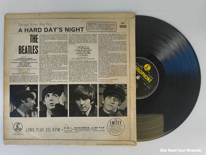 The Beatles - A Hard Day’s Night (Lp Album Wid) Uk 1964 Vg + Lp