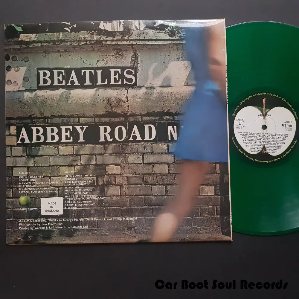 The Beatles - Abbey Road (Lp Album Re Gre) Uk 1978 Vg + Lp