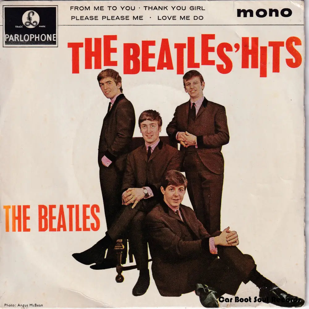 The Beatles - Beatles’ Hits (7’ Ep Mono) Uk 1963 Vg + 7’