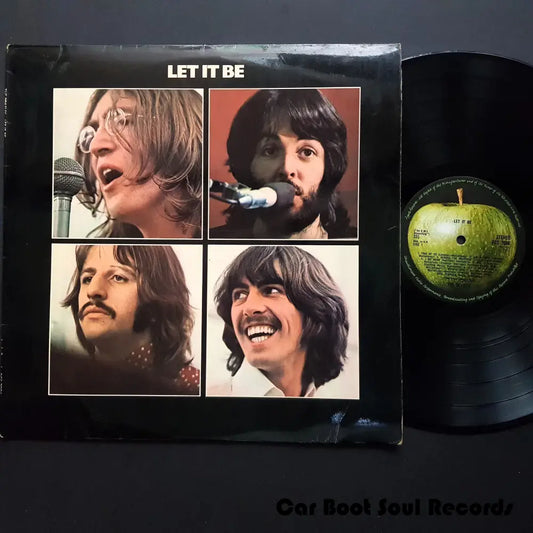 The Beatles - Let It Be (Lp Album Rp) Uk 1970 Vg + Lp