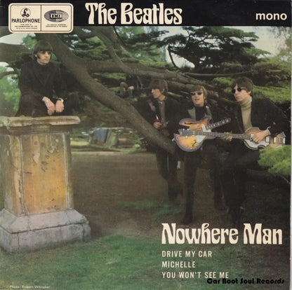 The Beatles - Nowhere Man (7’ Ep Mono Re) Uk 1978 Nm Or M - 7’