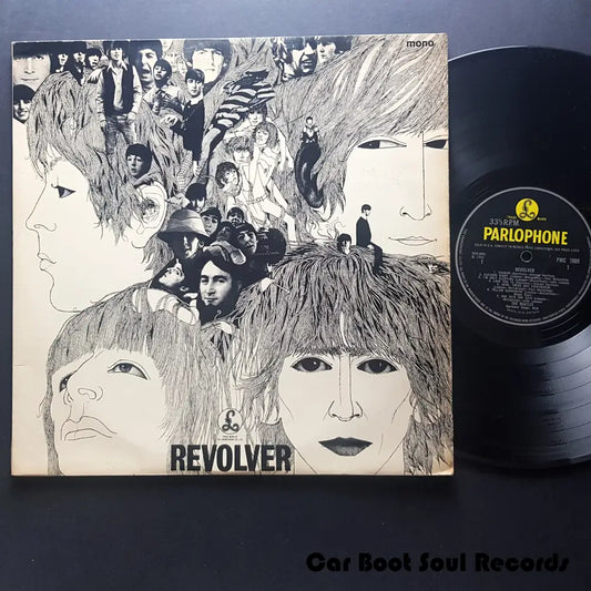 The Beatles - Revolver (Lp Album Mono 2Nd) Uk 1966 Vg + Lp