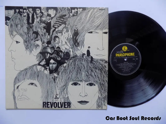 The Beatles - Revolver (Lp Album Mono Wit) Uk 1966 Vg+ Lp