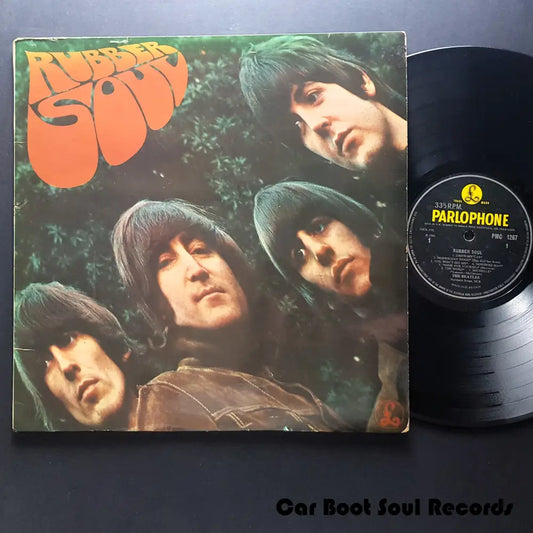 The Beatles - Rubber Soul (Lp Album Mono Rp 2Nd) Uk 1966 Vg + Lp