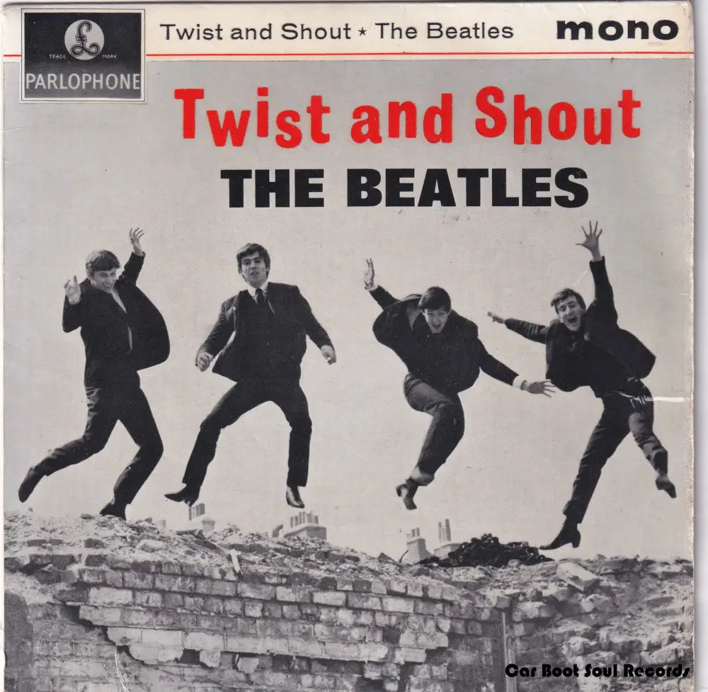 The Beatles - Twist And Shout (7’ Ep Mono Fir) Uk 1963 Vg + 7’