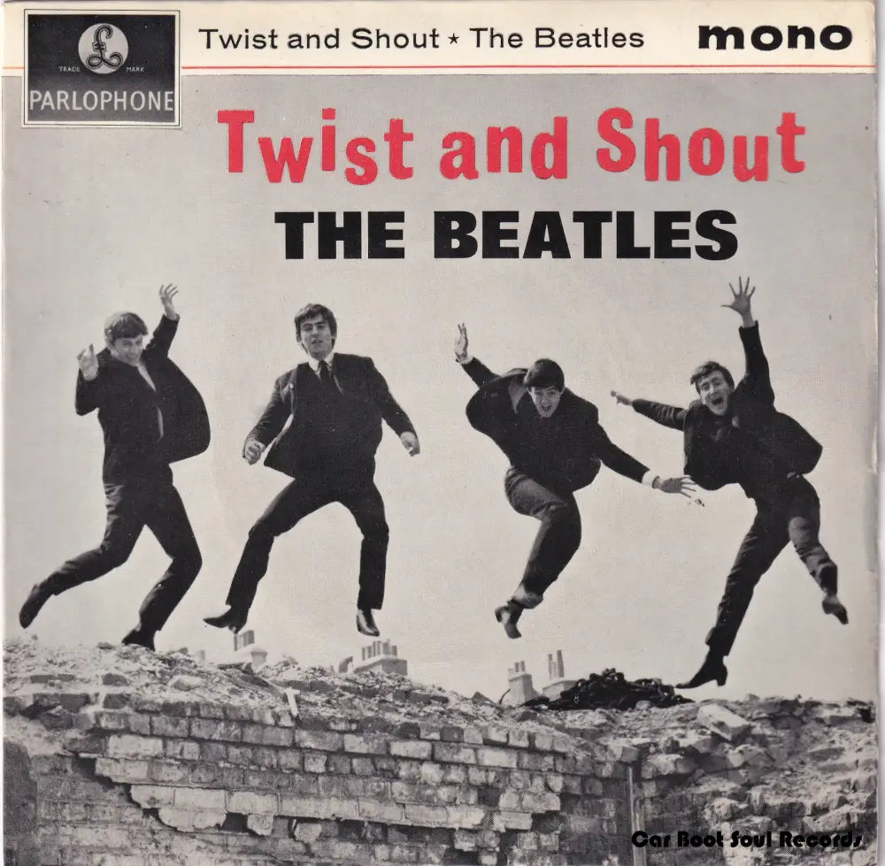 The Beatles - Twist And Shout (7’ Ep Rp Sol) Uk Nm Or M - 7’