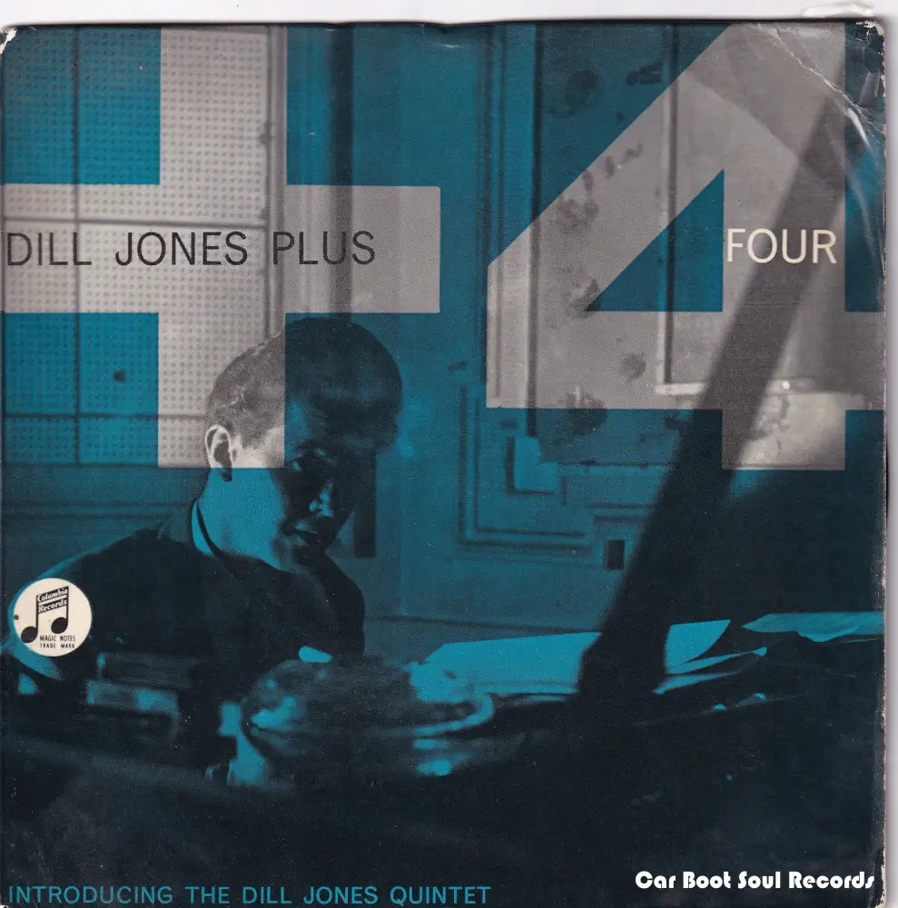 The Dill Jones Quintet - Plus Four (7’ Ep) Uk 1959 Vg + 7’