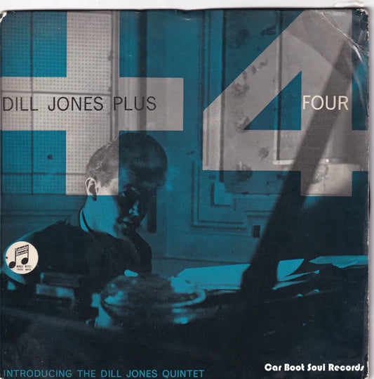 The Dill Jones Quintet - Plus Four (7’ Ep) Uk 1959 Vg + 7’