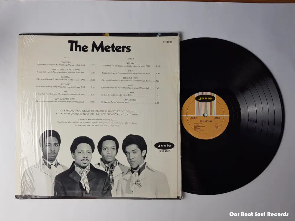 The Meters - (Lp Album Roc) Us 1969 Vg + Lp