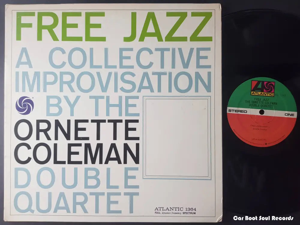 The Ornette Coleman Double Quartet - Free Jazz (A Collective Improvisation) (Lp Album Re Gat) Us