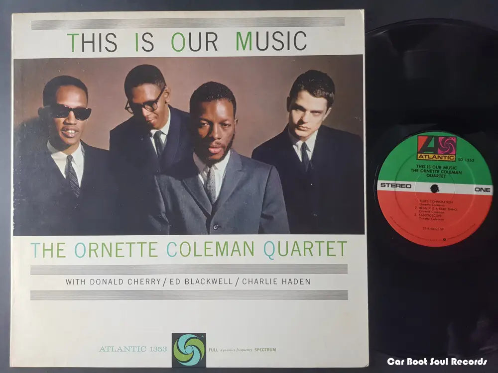 The Ornette Coleman Quartet - This Is Our Music (Lp Album Re) Us 1976 Vg + Lp