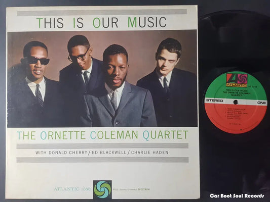 The Ornette Coleman Quartet - This Is Our Music (Lp Album Re) Us 1976 Vg + Lp