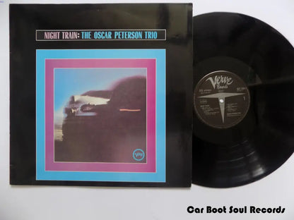 The Oscar Peterson Trio - Night Train (Lp Album Re) Europe Vg+ Lp