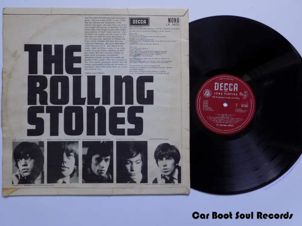 The Rolling Stones - (Lp Album Mono B1X) Uk 1964 Vg+ Lp