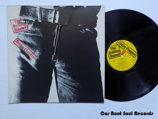 The Rolling Stones - Sticky Fingers (Lp Album Gat) Uk 1971 Vg+ Lp