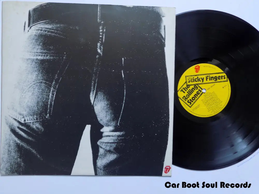 The Rolling Stones - Sticky Fingers (Lp Album Gat) Uk 1971 Vg+ Lp