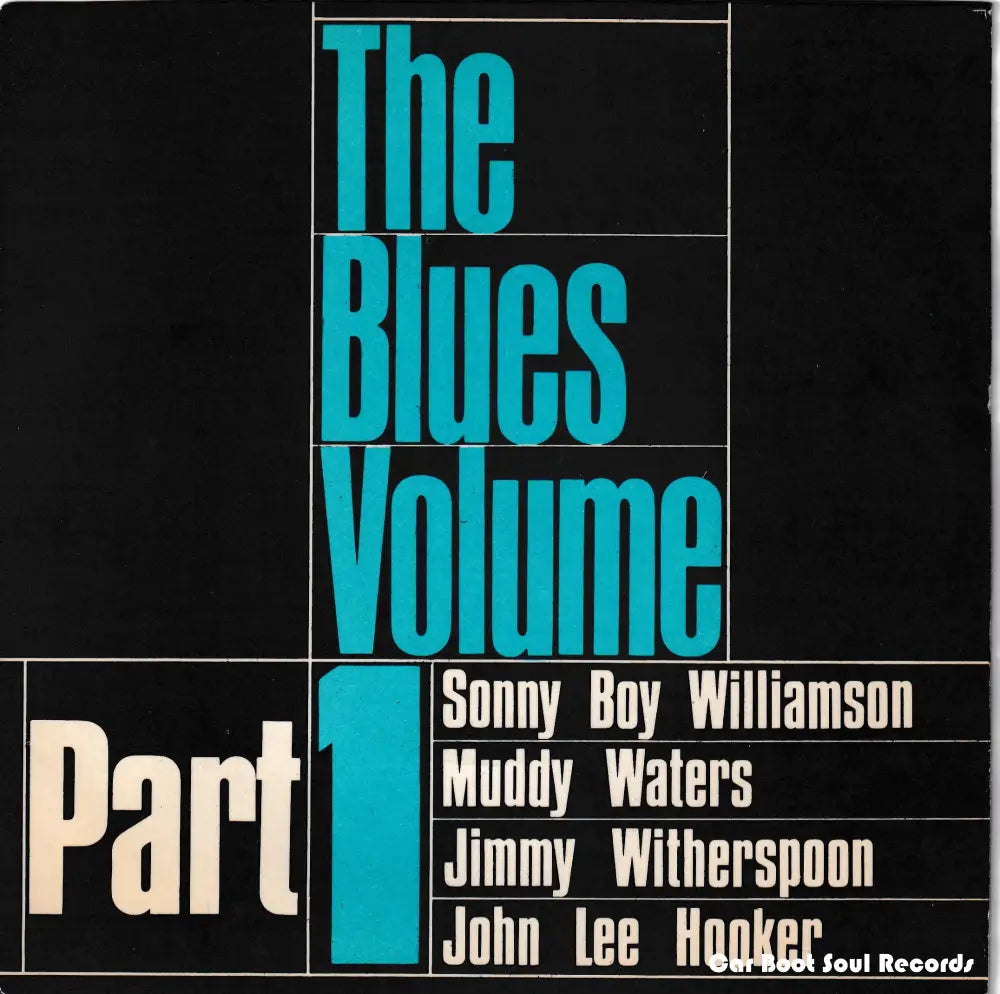 Various - The Blues Volume 1 Part (7’ Ep) Uk 1964 Vg + 7’