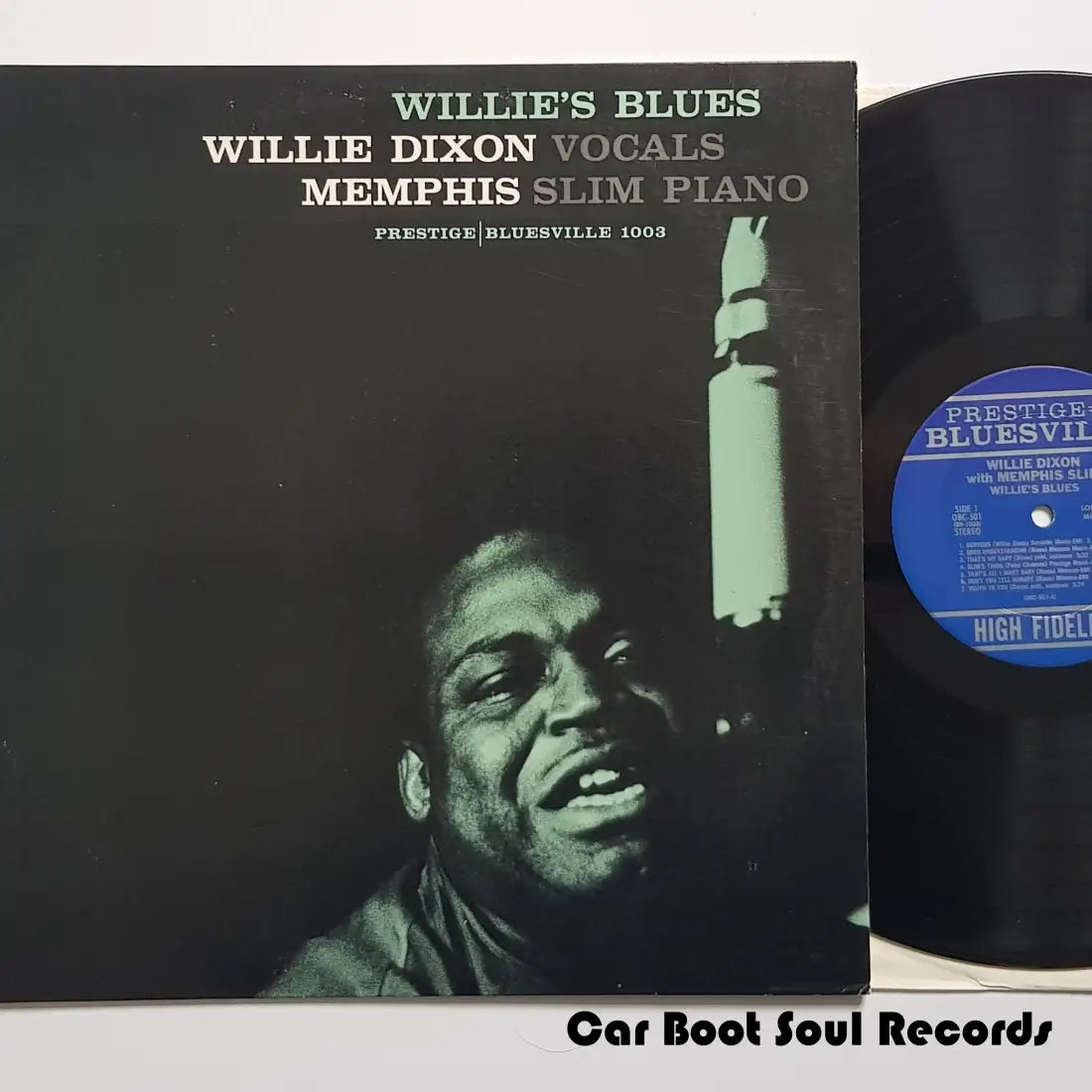 Willie Dixon With Memphis Slim - Willies Blues (Lp Album Re) Us 1984 Nm Or M- Lp