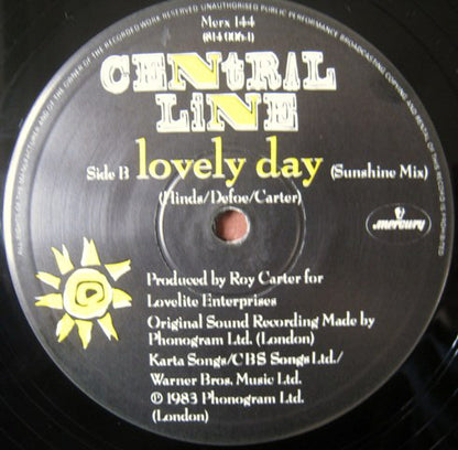 Central Line : Lovely Day (12")